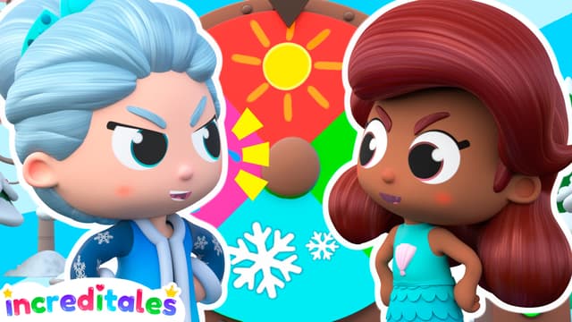S01:E03 - ¡Snow Queen Y Sirenita Tienen Una Competición De Calor vs Frío!