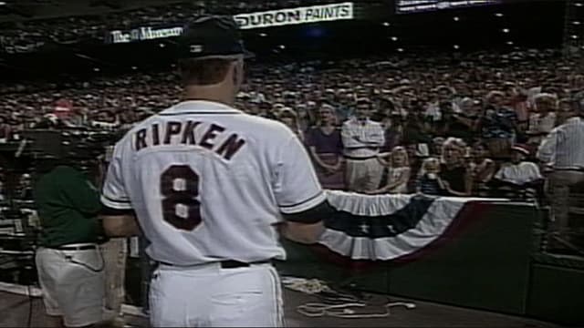 Watch Great Games S1995:E01 - Cal Ripken Jr. Breaks - Free TV Shows | Tubi