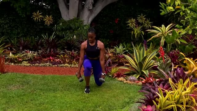 S01:E06 - 40 Min Glutes & Core Workout With Weights & Cardio