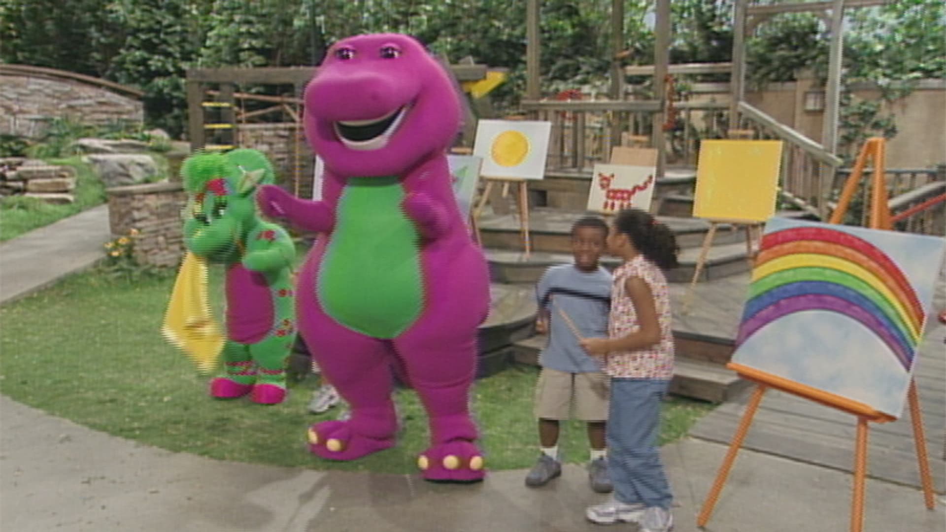 Watch Barney & Friends S09:E914 - A Wonderful World of Color Free TV | Tubi