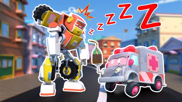 S01:E10 - ¡Ayuda! ¡Robot Ambulancia Les Da a Todos Una Poción Para Dormir! - Batalla Epica De Transformer