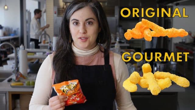 S01:E03 - Pastry Chef Attempts to Make Gourmet Cheetos
