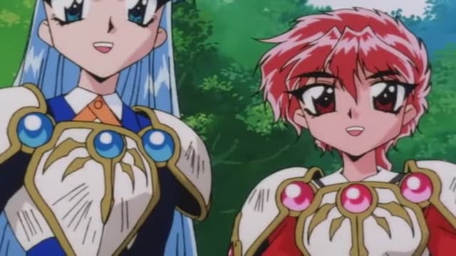 Magic Knight Rayearth, Ep 14 - Hikaru, Umi, and Fuu's Unyielding Wish