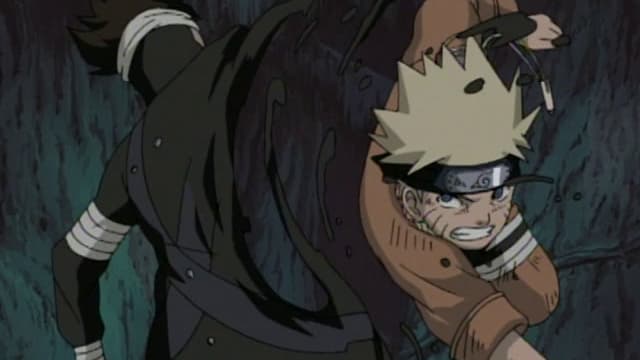 Naruto S03 E14 Hindi Episode - Bushy Brow's Jutsu: Sasuke Style