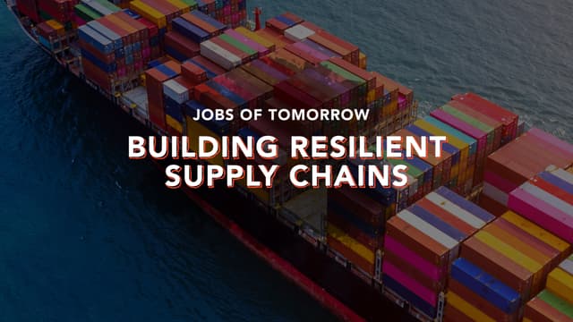 S01:E08 - Building Resilient Supply Chains