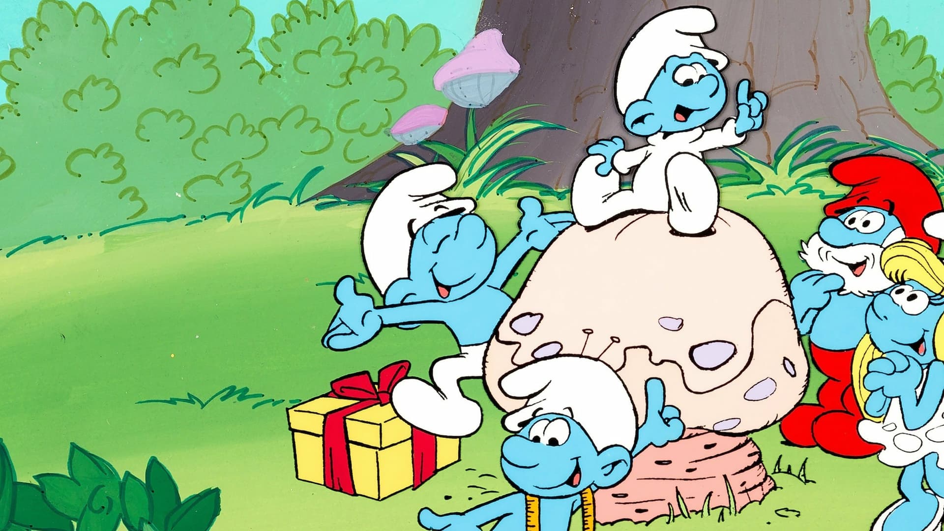 The Smurfs' really smurfing smurfs