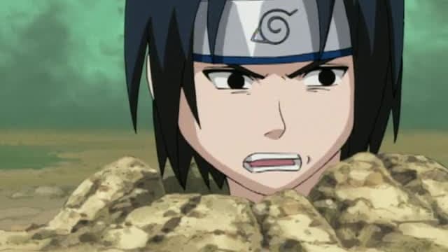 Naruto S03 E14 Hindi Episode - Bushy Brow's Jutsu: Sasuke Style