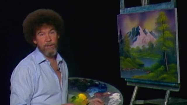 Watch The Joy Of Painting With Bob Ross S12:e11 - Soft Mountain Glow 