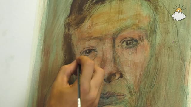 S01:E50 - Artist Christopher B. Holmes Paints Joan Didion