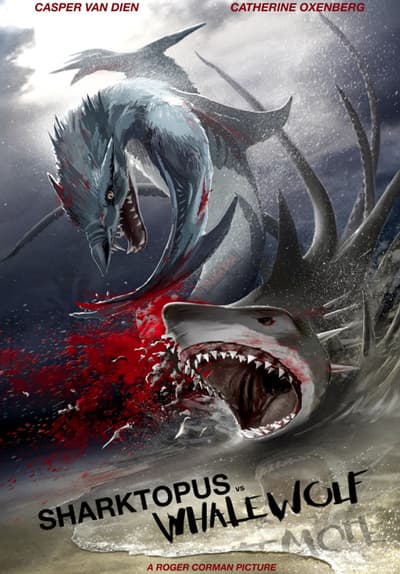 Показать картинки sharktopus and whalewolf из фильма sharktopus vs whalewolf 2015 года