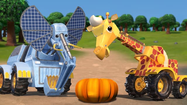 S01:E08 - Thanksgiving : The Giant Pumpkin / International Puppy Day / Wheelephant's Dream