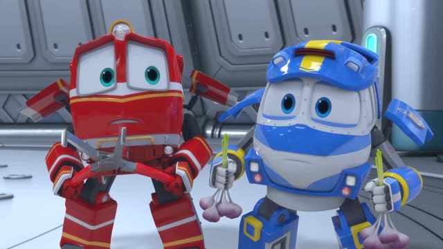 Watch Robot Trains S02:E12 - Maxie and Bug, Good Friends Free TV | Tubi