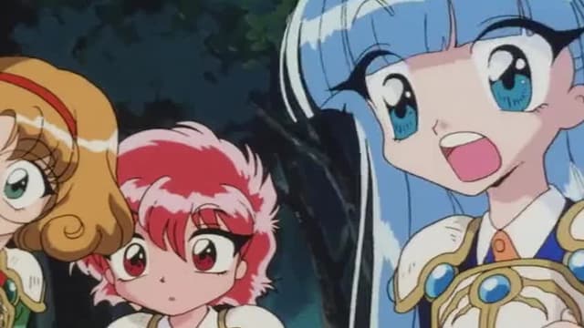 Magic Knight Rayearth, Ep 14 - Hikaru, Umi, and Fuu's Unyielding Wish